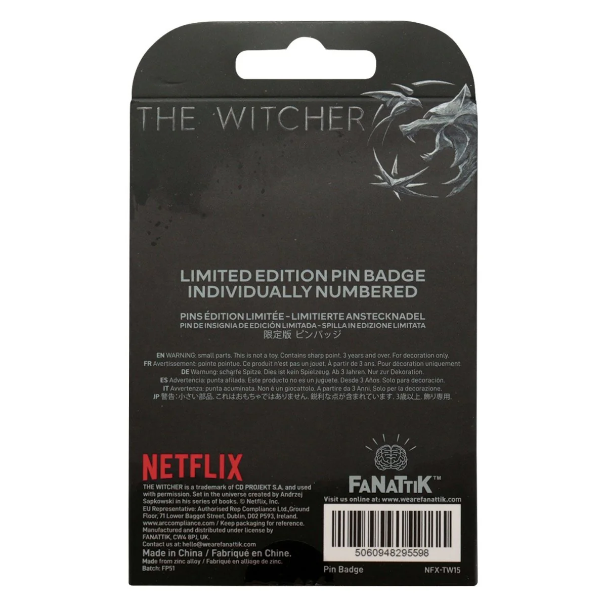 The Witcher Symbol Pin Badge - Image 4