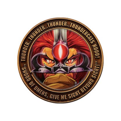 ThunderCats 40th Anniversary Lion-O Coin - Image 3