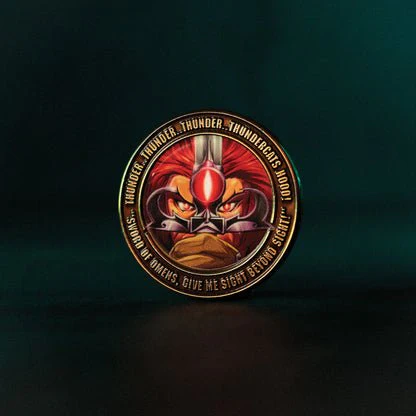 ThunderCats 40th Anniversary Lion-O Coin - Image 4
