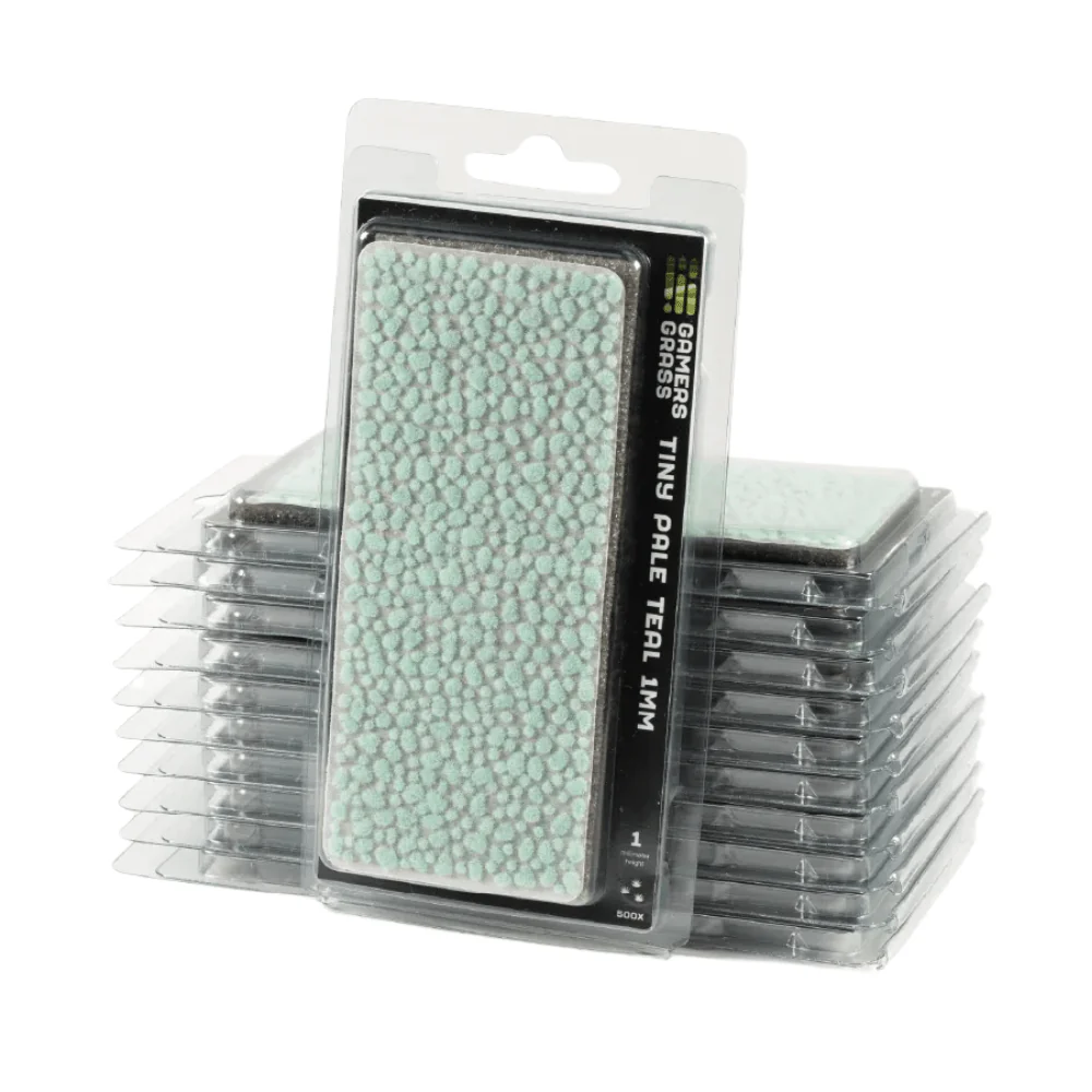 Gamers Grass Tiny Pale Teal 1mm