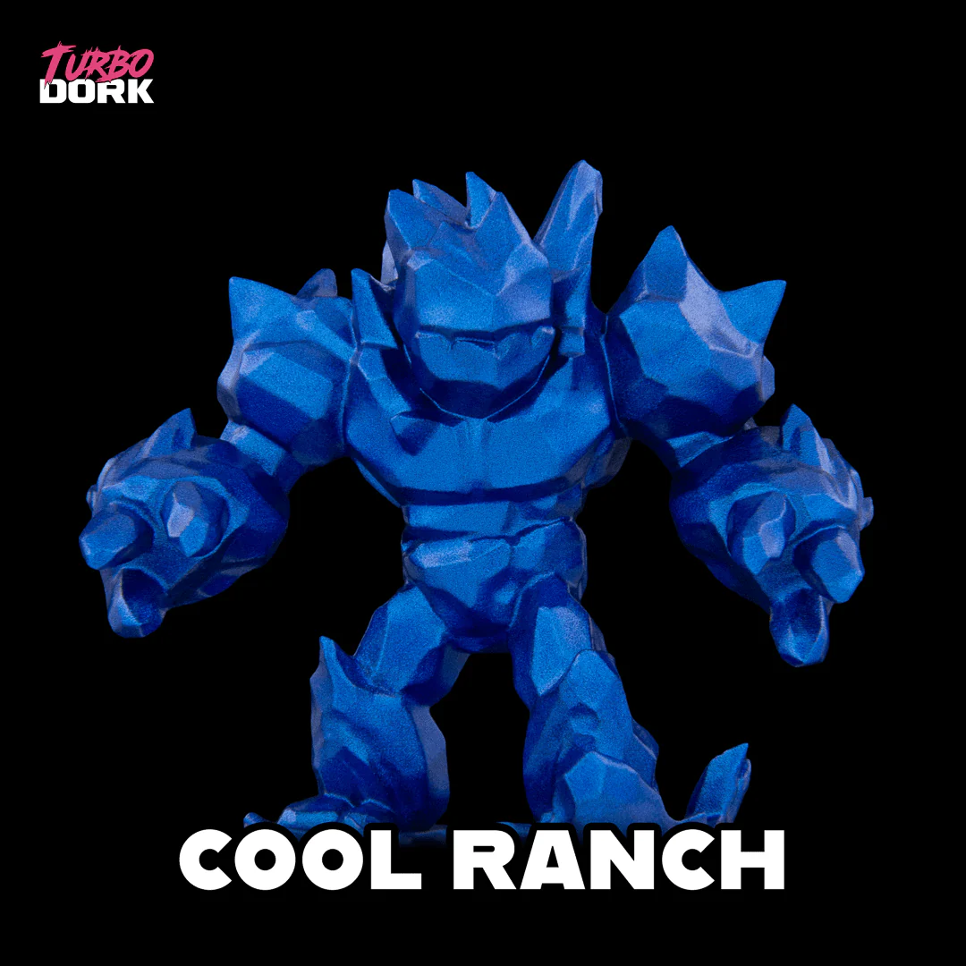 Turbo Dork: Cool Ranch Metallic Acrylic Paint 22ml - Image 2