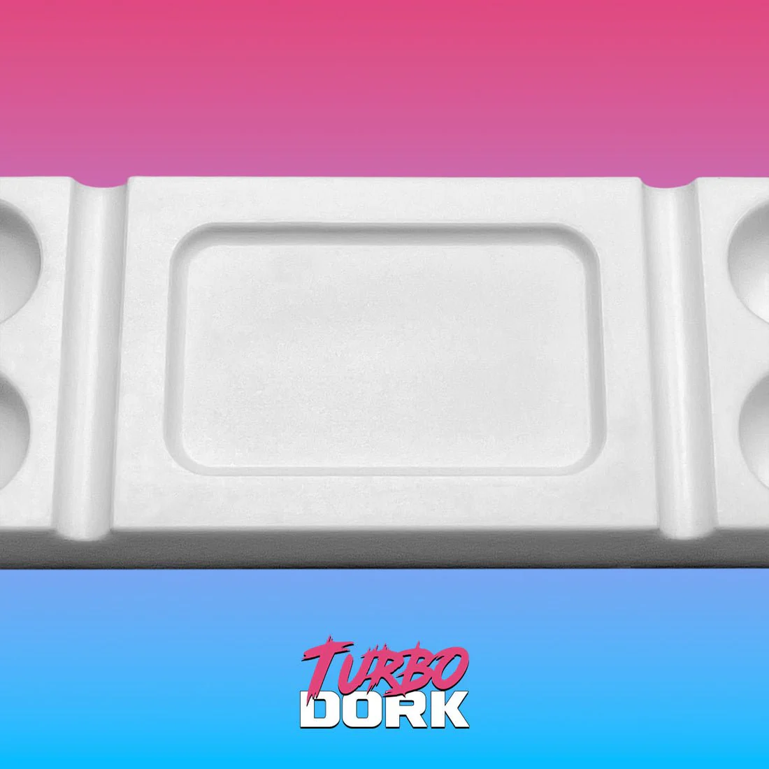 Turbo Dork: Large White Non-Stick Silicone Dry Palette - Image 3
