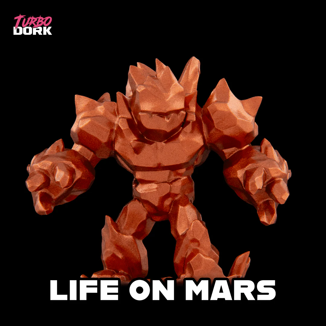 Turbo Dork: Life On Mars Metallic Acrylic Paint 22ml - Image 2