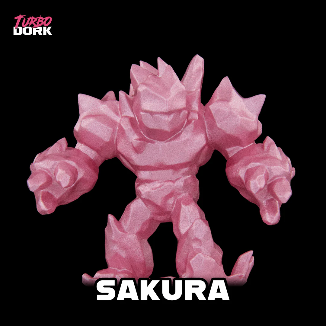 Turbo Dork: Sakura Metallic Acrylic Paint 22ml - Image 2