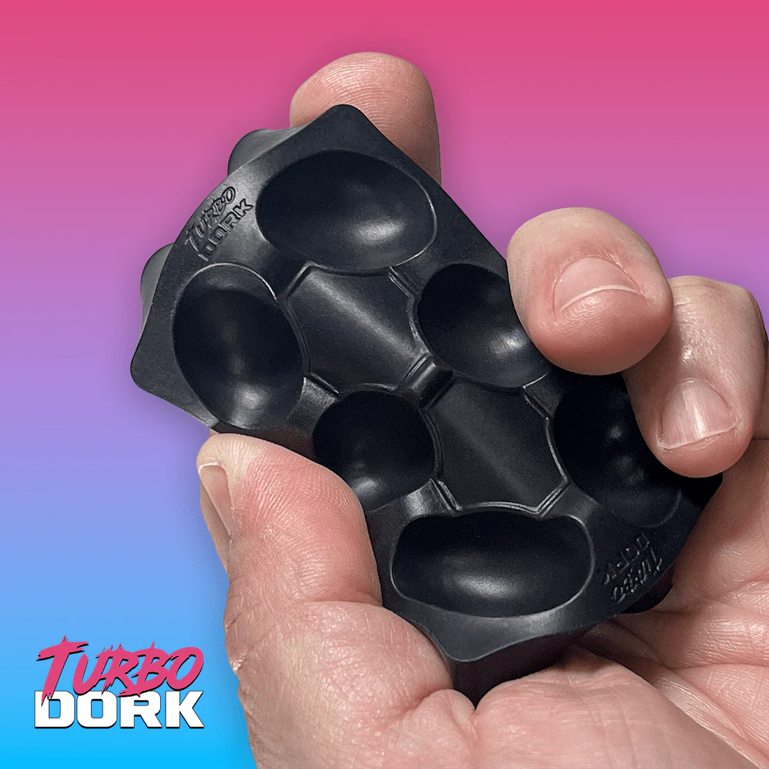 Turbo Dork: Small Black Non-Stick Silicone Dry Palette - Image 3