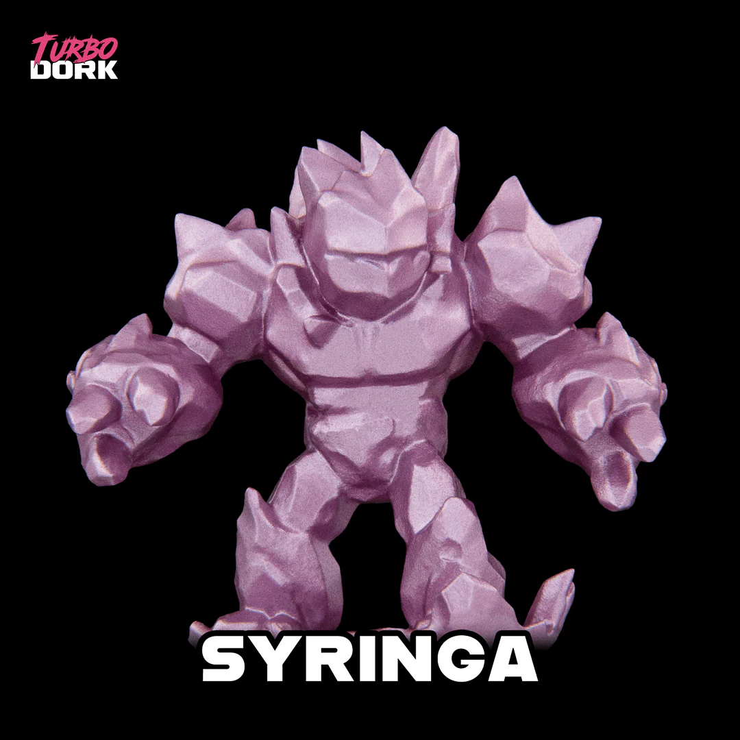 Turbo Dork: Syringa Metallic Acrylic Paint 22ml - Image 2