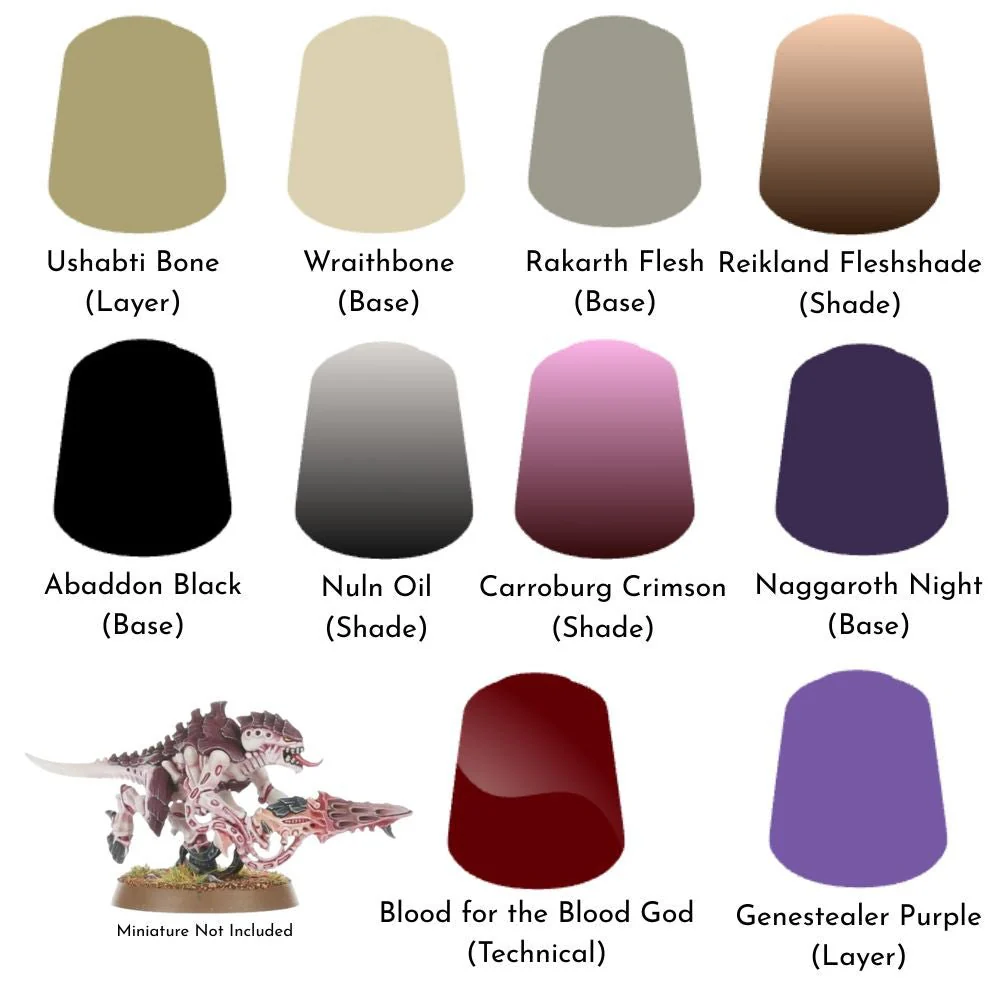 Tyranids: Essential Paints – 10 Colour Set