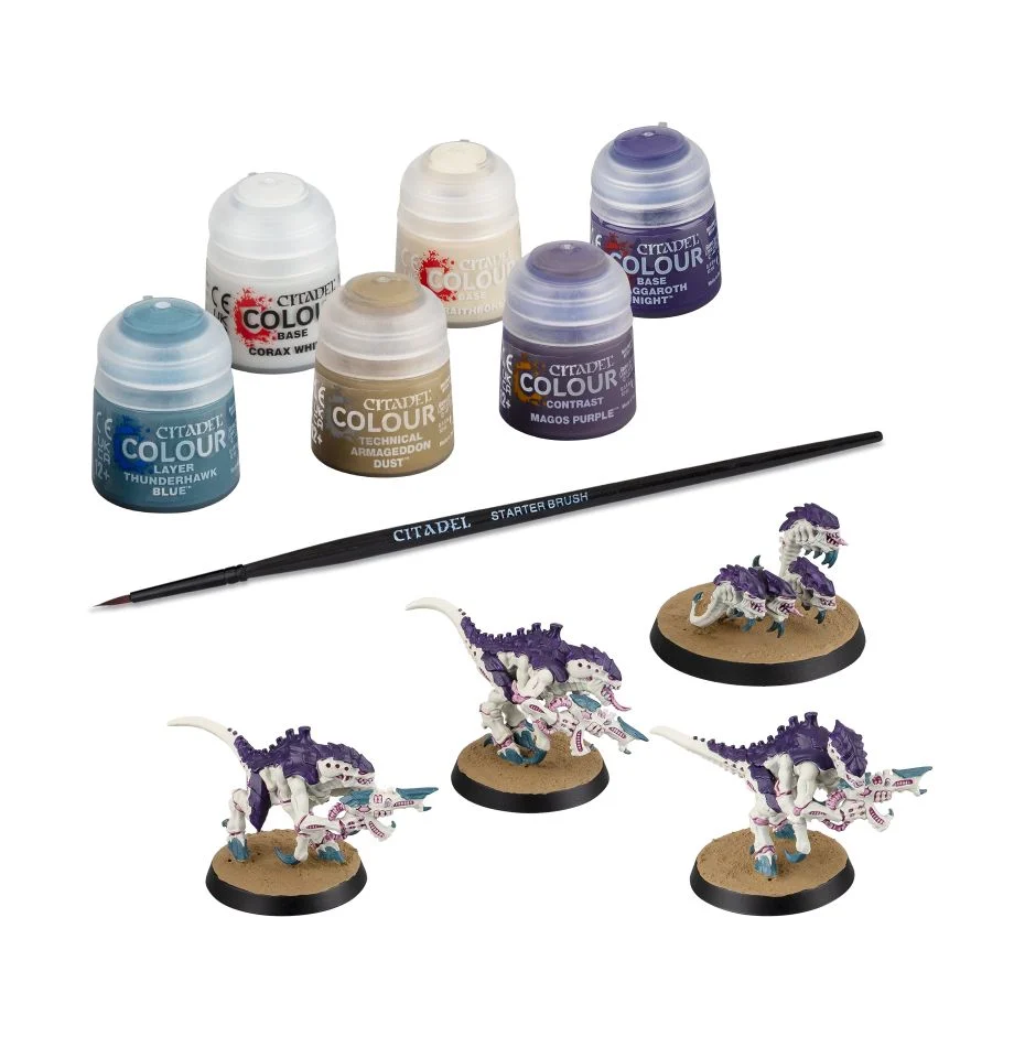 Tyranids Termagant & Ripper Swarm Paint Set - Image 2