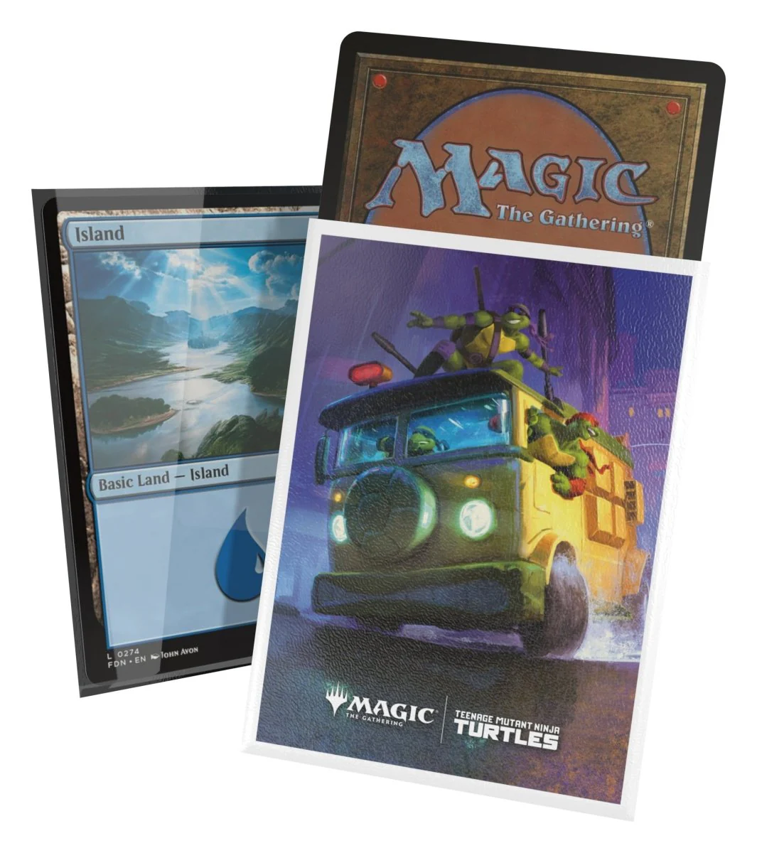 Ultimate Guard Art Sleeves MTG | TMNT - Turtle Van - Image 2
