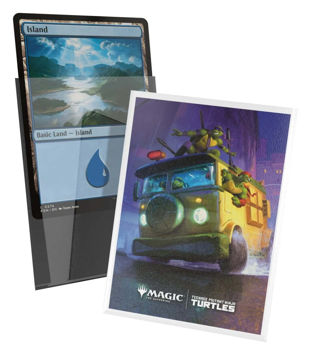 Ultimate Guard Art Sleeves MTG | TMNT - Turtle Van - Image 6