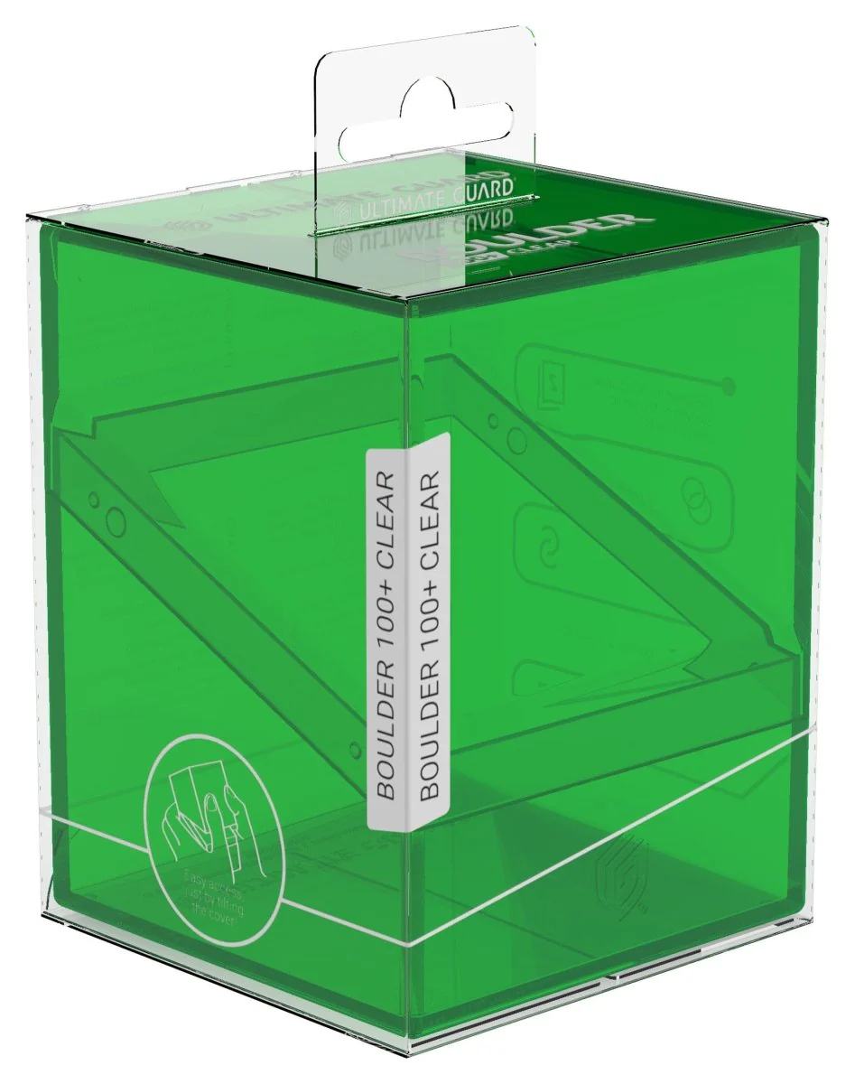 Ultimate Guard Boulder 100+ Clear - Emerald - Image 9