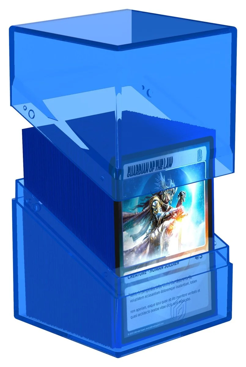 Ultimate Guard Boulder 100+ Clear - Sapphire - Image 4