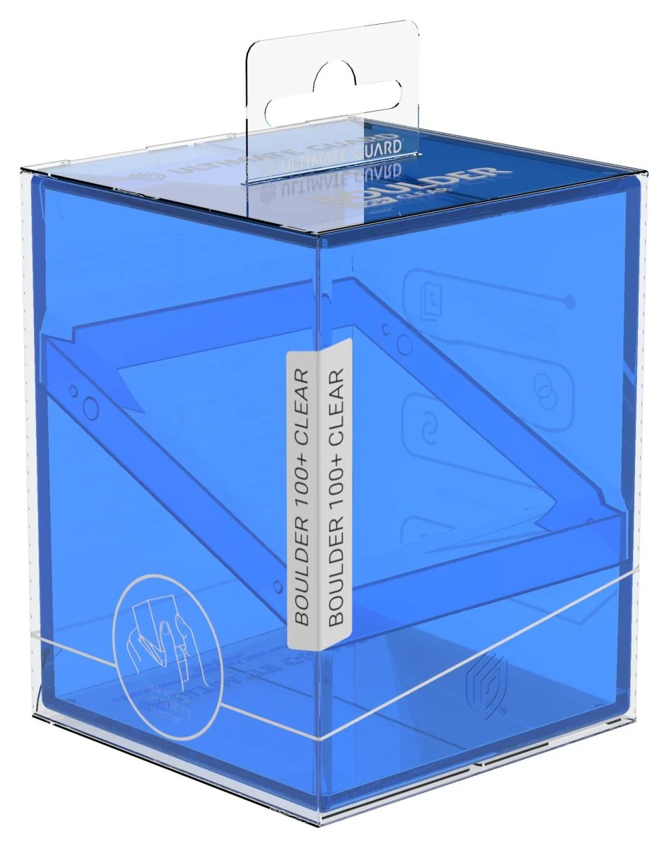 Ultimate Guard Boulder 100+ Clear - Sapphire - Image 9