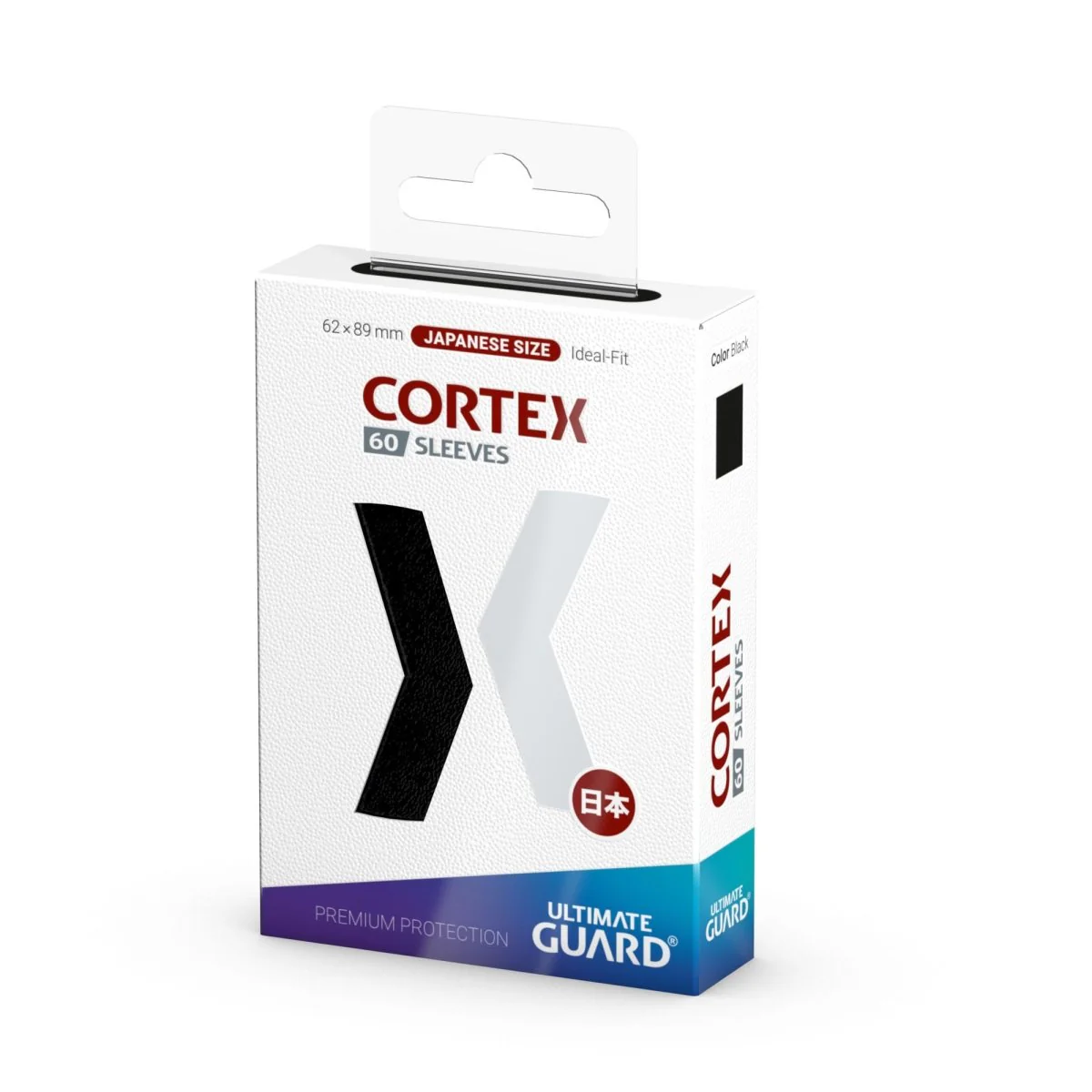Ultimate Guard Cortex Sleeves Japanese Size (60) - Black - Image 3