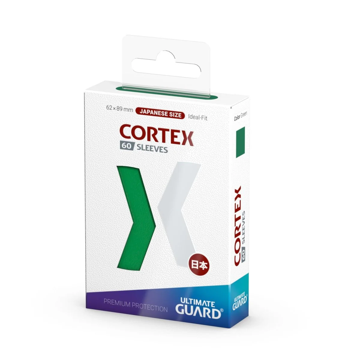 Ultimate Guard Cortex Sleeves Japanese Size (60) - Green - Image 3