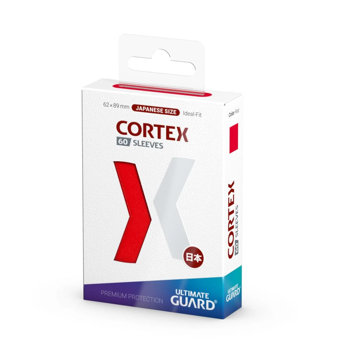 Ultimate Guard Cortex Sleeves Japanese Size (60) - Red - Image 3