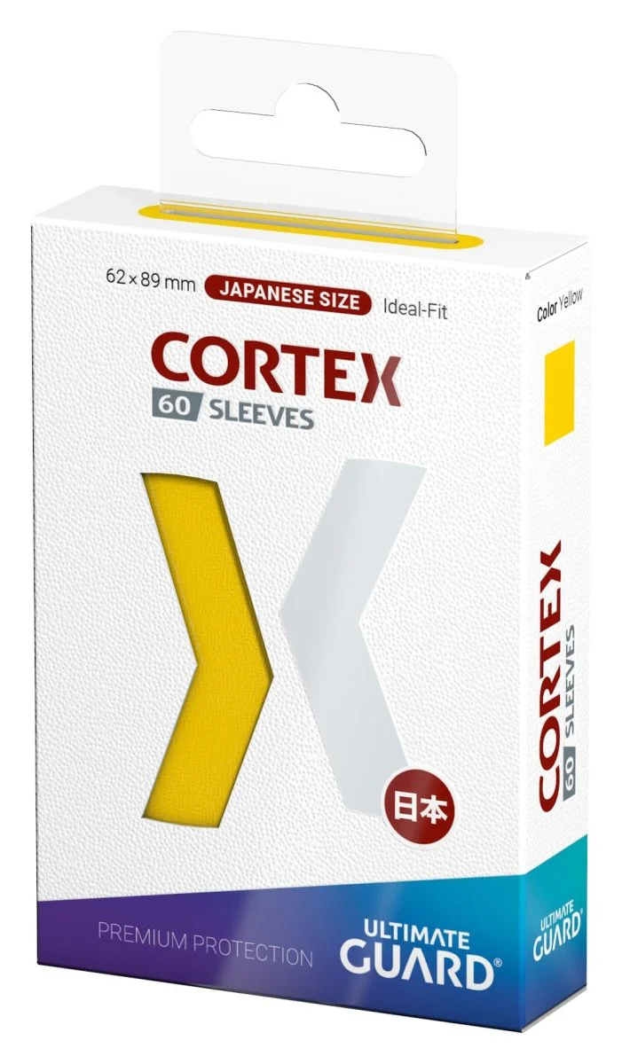 Ultimate Guard Cortex Sleeves Japanese Size (60) - Yellow - Image 3