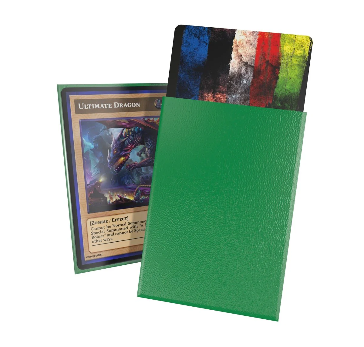 Ultimate Guard Cortex Sleeves Matte Japanese Size (60) - Green - Image 2
