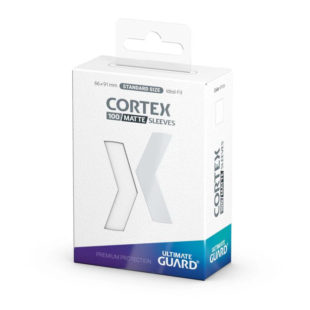 Ultimate Guard Cortex Sleeves Standard Size Matte White (100) - Image 3