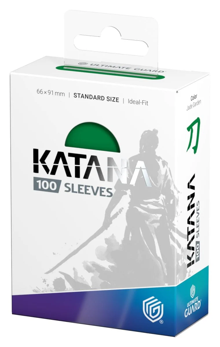 Ultimate Guard Katana Sleeves Standard Size (100) - Jade Garden - Image 2