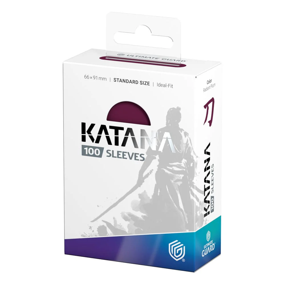 Ultimate Guard Katana Sleeves Standard Size (100) - Radiant Plum - Image 3