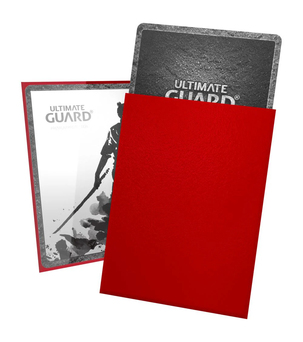 Ultimate Guard Katana Sleeves Standard Size Red (100) - Image 3