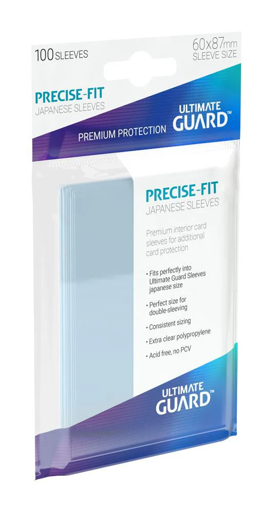 Ultimate Guard Precise-Fit Sleeves Japanese Size (100) - Image 2