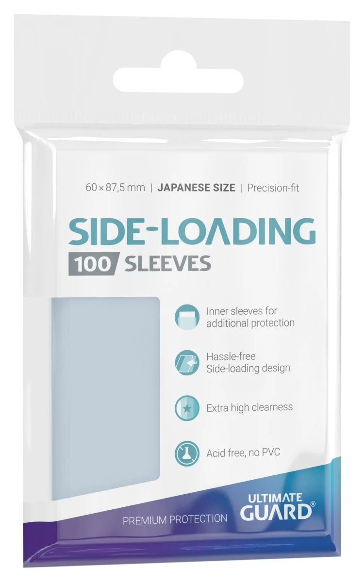 Ultimate Guard Precise-Fit Sleeves Japanese Size (100) - Side-Loading - Image 2