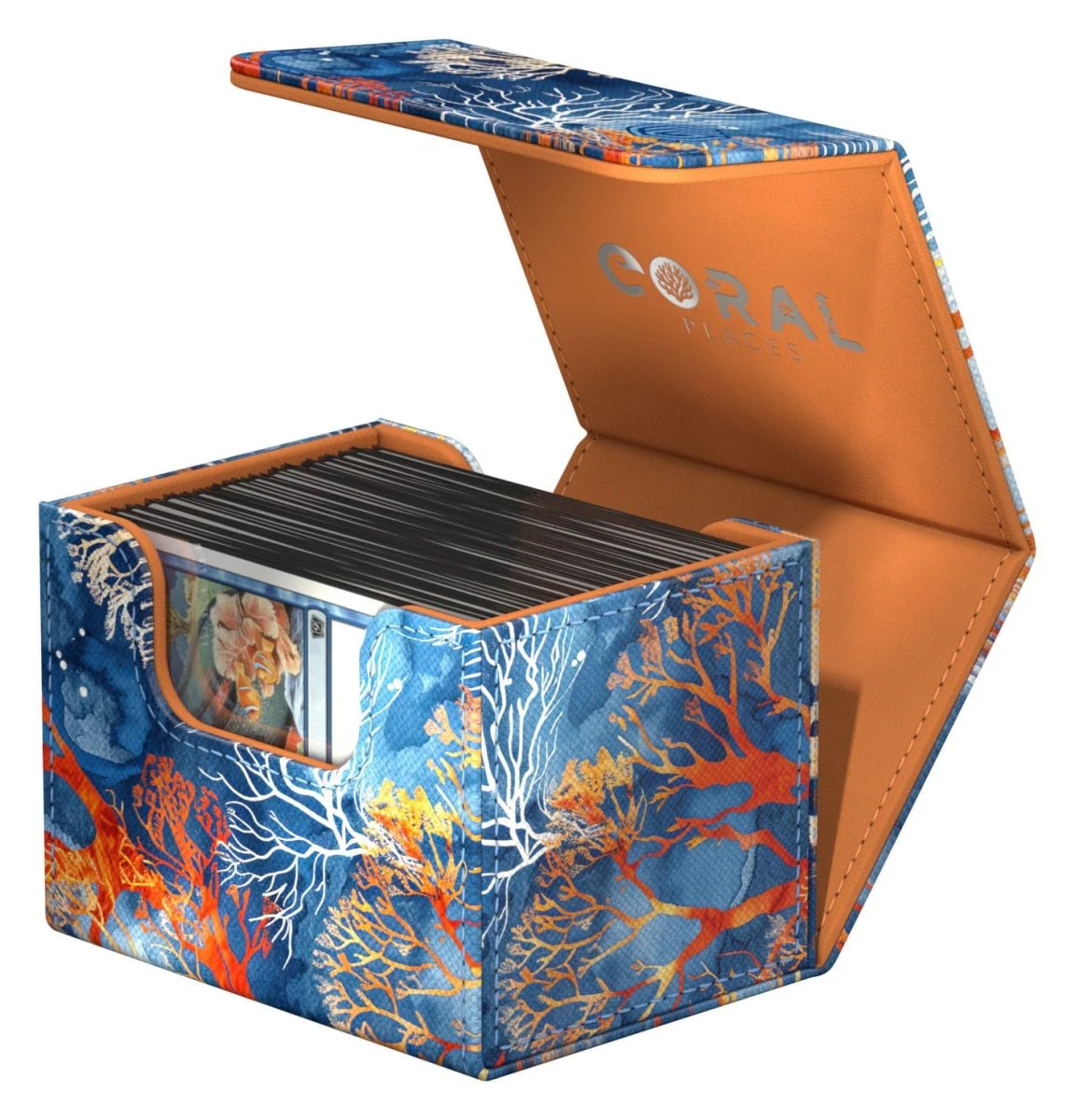 Ultimate Guard Sidewinder 100+ Xenoskin 2025 Exclusive "Coral Places" - Fiery Reef - Image 7