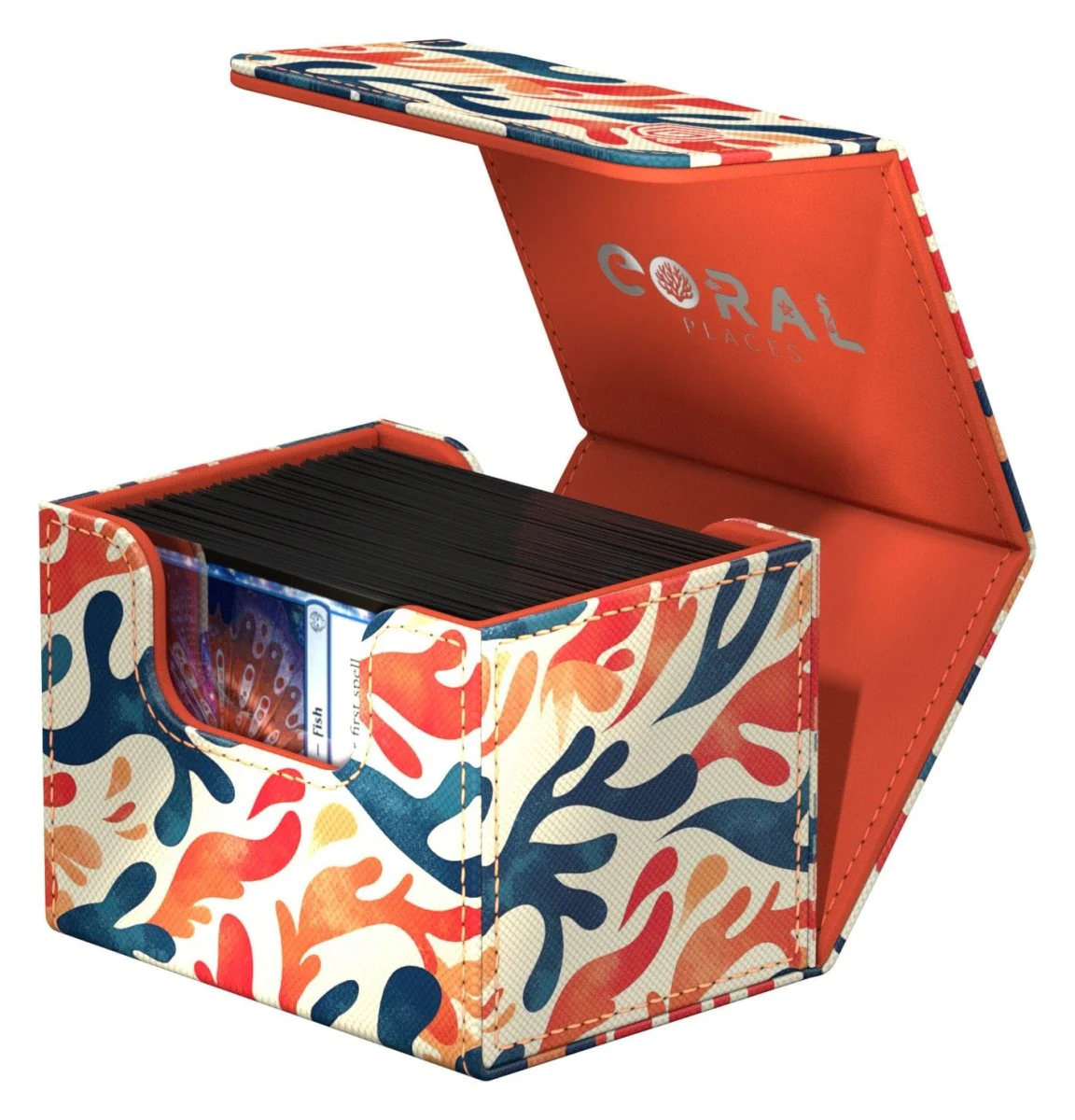 Ultimate Guard Sidewinder 100+ Xenoskin 2025 Exclusive "Coral Places" - Mellow Sea - Image 10