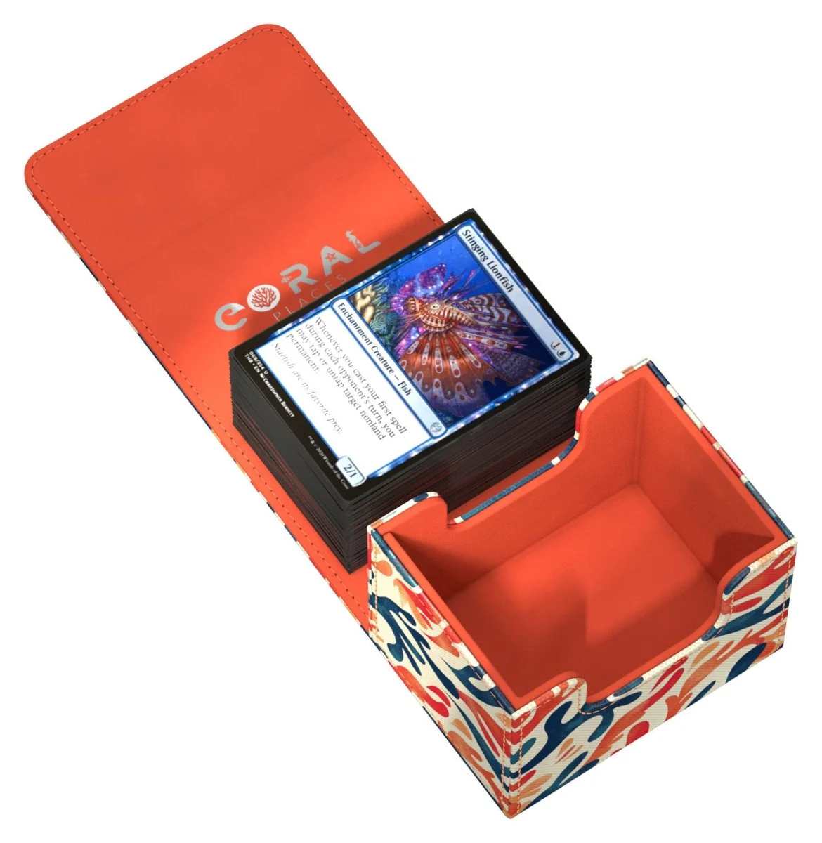 Ultimate Guard Sidewinder 100+ Xenoskin 2025 Exclusive "Coral Places" - Mellow Sea - Image 5