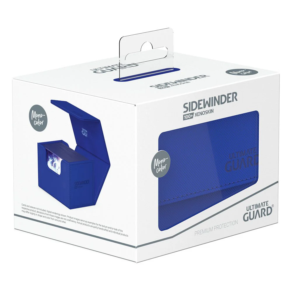 Ultimate Guard Sidewinder 100+ XenoSkin Monocolor Blue - Image 6