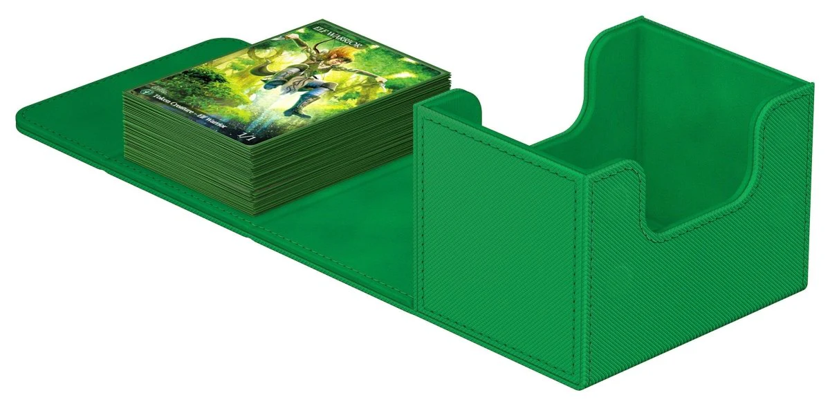 Ultimate Guard Sidewinder 100+ XenoSkin Monocolor Green - Image 2