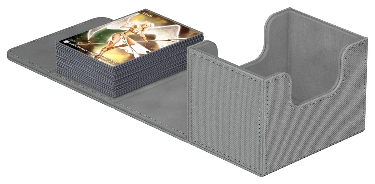 Ultimate Guard Sidewinder 100+ XenoSkin Monocolor Grey - Image 2