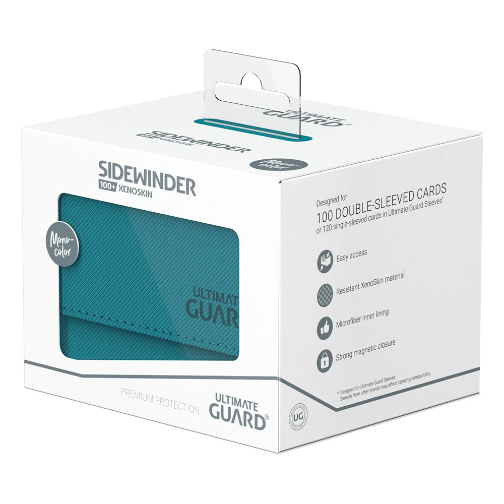 Ultimate Guard Sidewinder 100+ XenoSkin Monocolor Petrol - Image 2