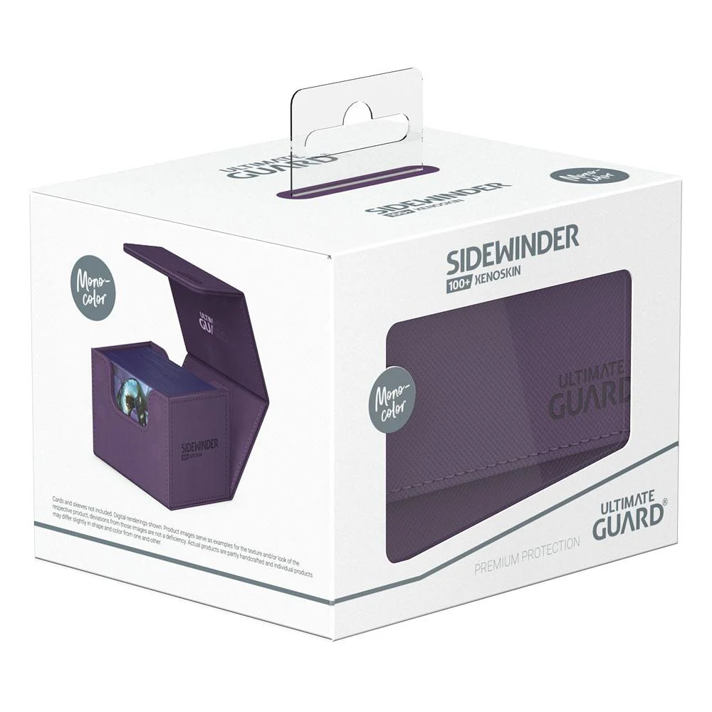 Ultimate Guard Sidewinder 100+ XenoSkin Monocolor Purple - Image 2