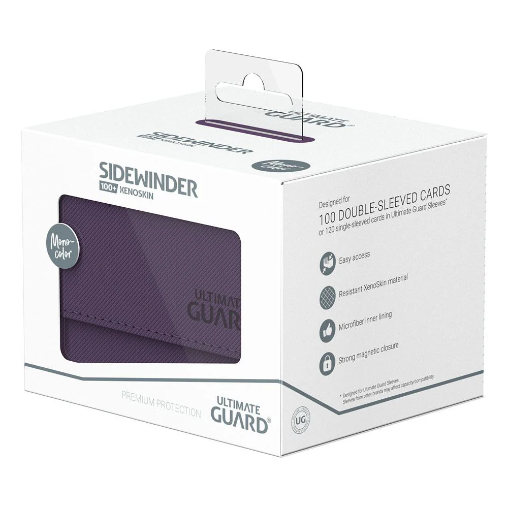 Ultimate Guard Sidewinder 100+ XenoSkin Monocolor Purple - Image 7