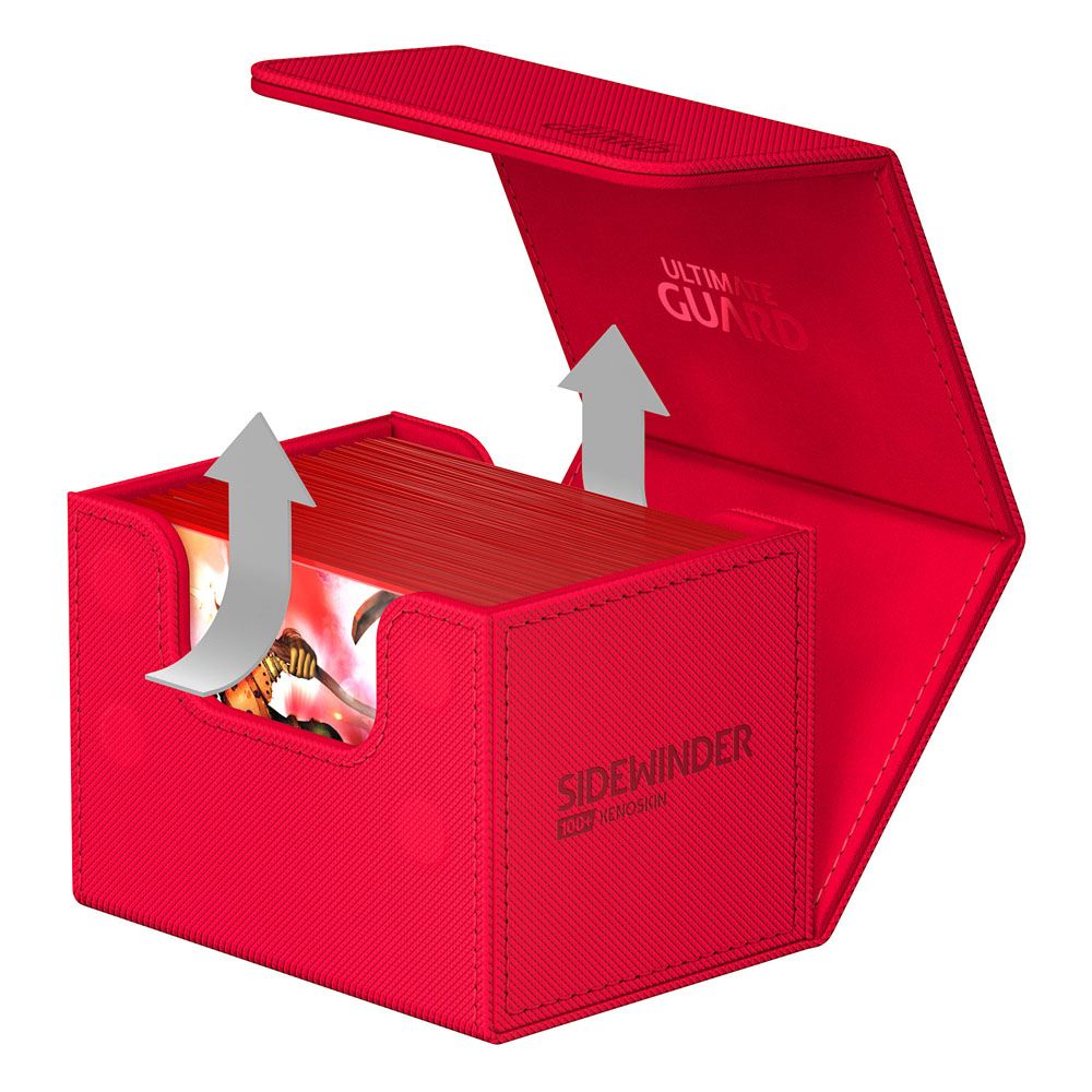 Ultimate Guard Sidewinder 100+ XenoSkin Monocolor Red - Image 4