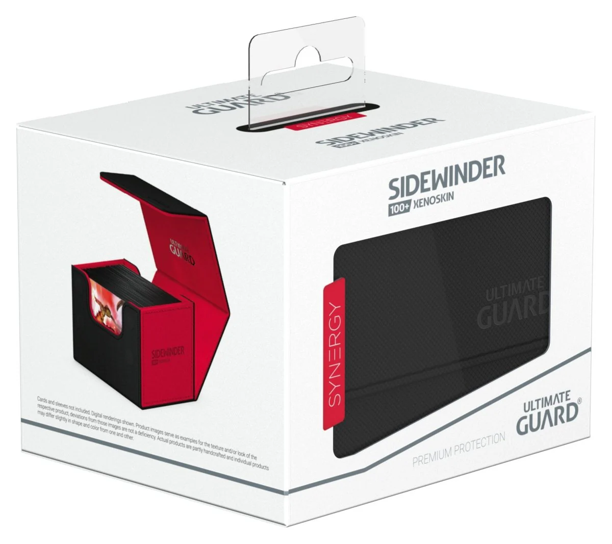 Ultimate Guard Sidewinder 100+ Xenoskin Synergy - Black/Red - Image 6