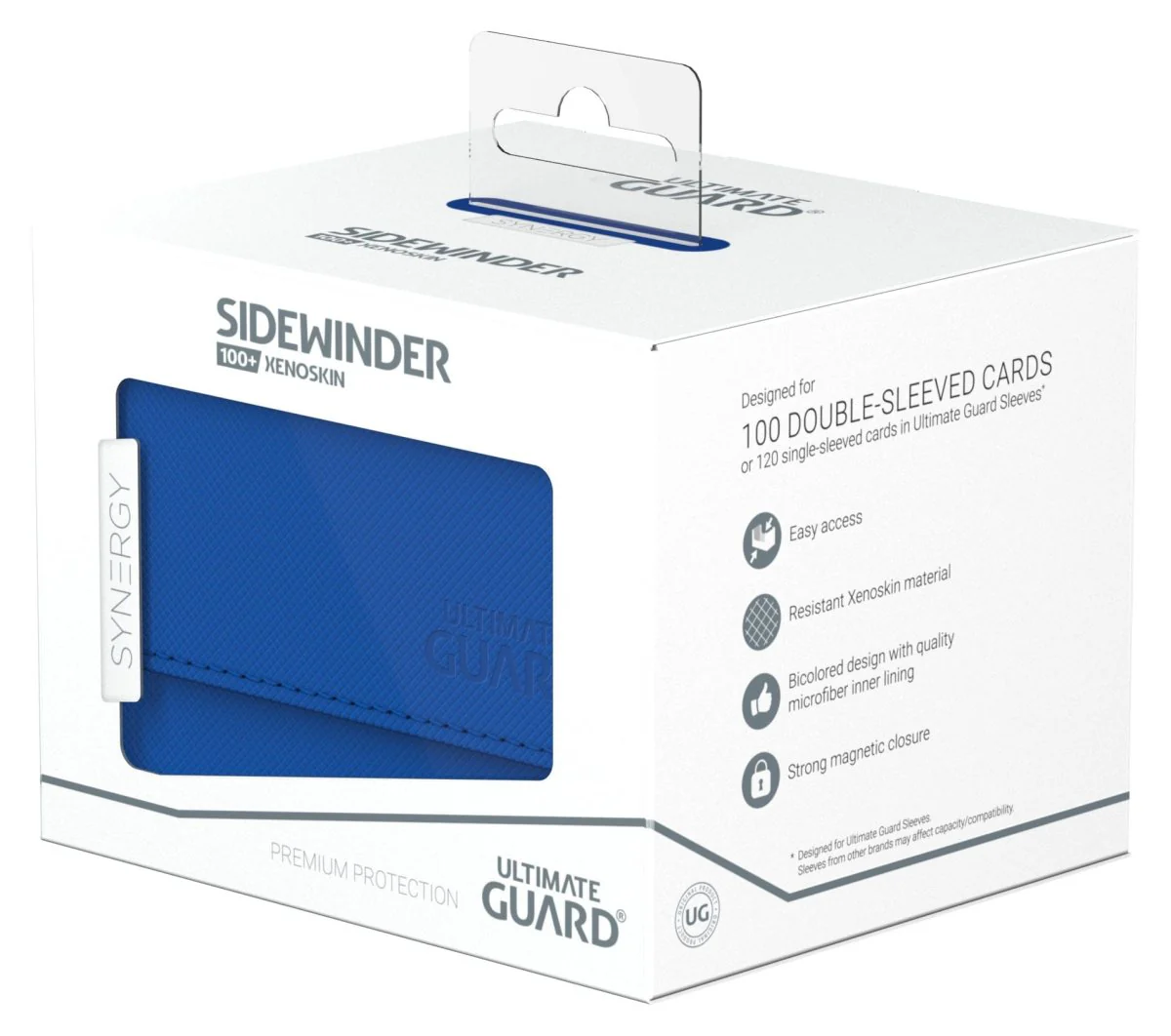 Ultimate Guard Sidewinder 100+ Xenoskin Synergy - White/Blue - Image 7