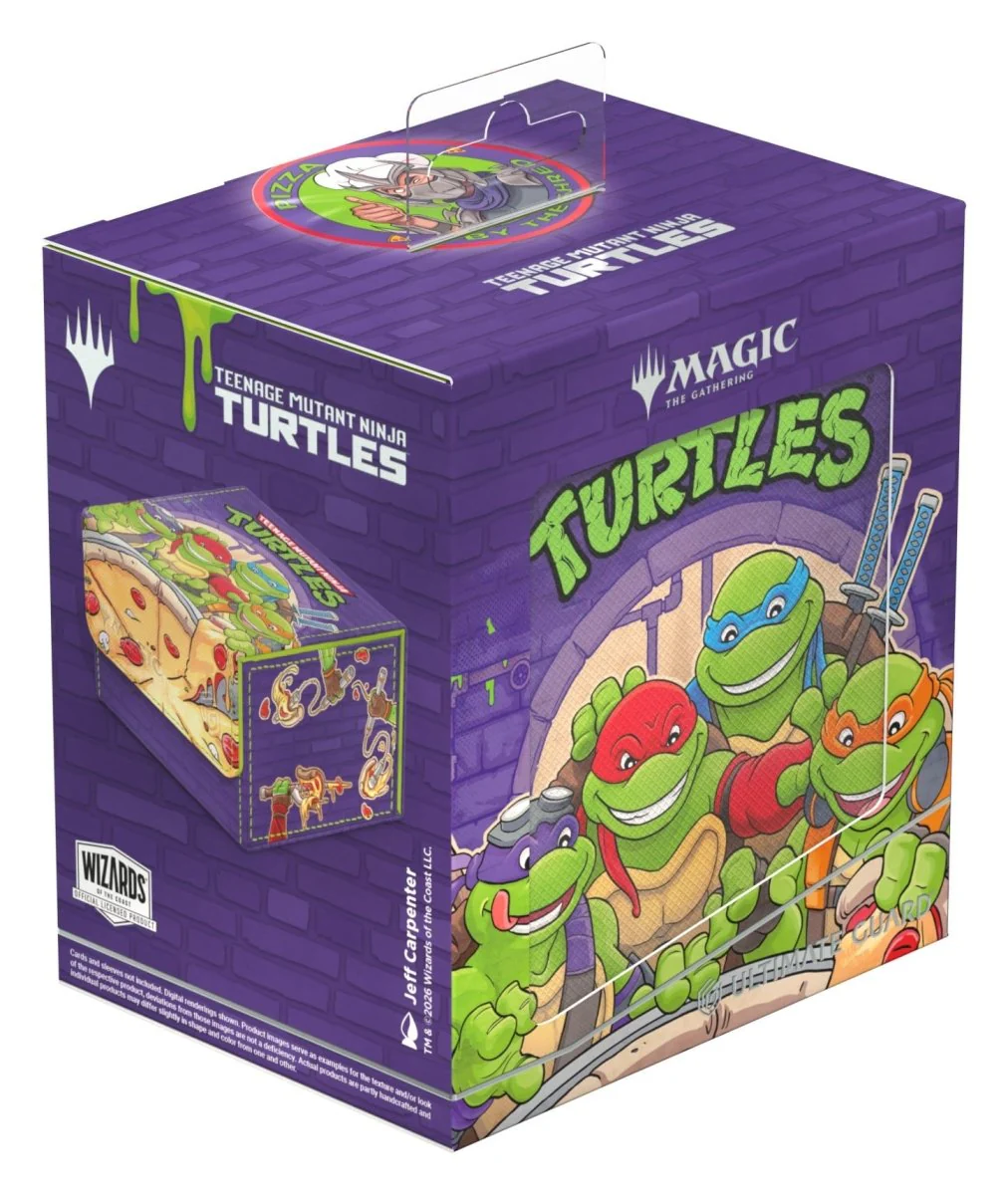 Ultimate Guard Sidewinder 133+ Xenoskin MTG | TMNT - Pizza Box - Image 10