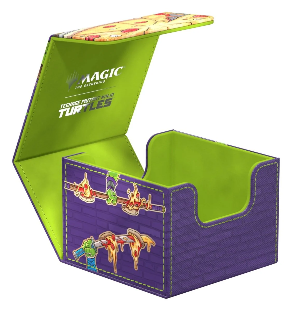 Ultimate Guard Sidewinder 133+ Xenoskin MTG | TMNT - Pizza Box - Image 5
