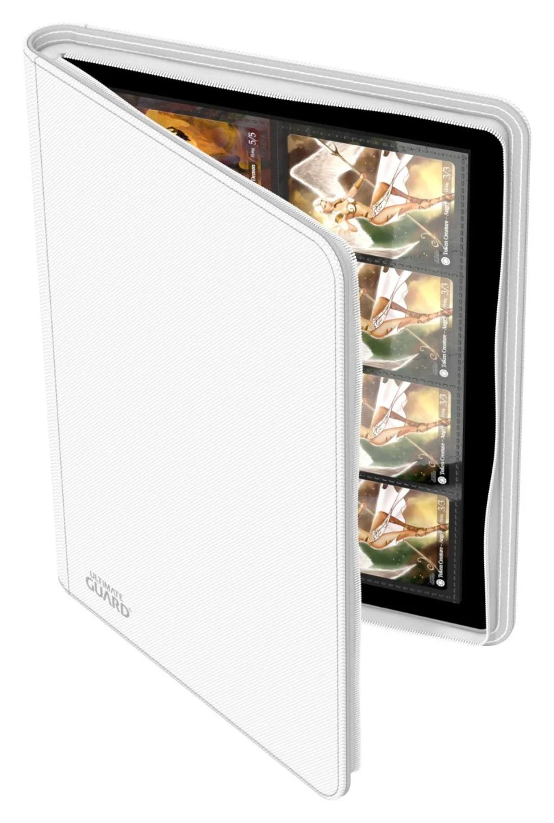 Ultimate Guard Zipfolio 320 16-Pocket Xenoskin - White - Image 5