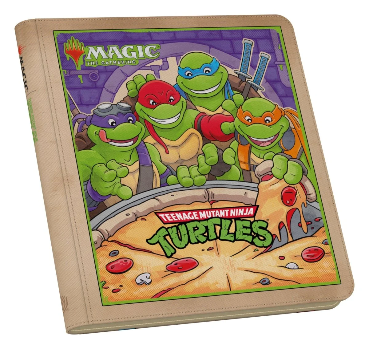 Ultimate Guard Zipfolio 480 Xenoskin MTG | TMNT - Pizza Box - Image 3