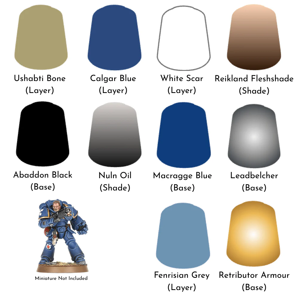 Ultramarines: Essential Paints – 10 Colour Set