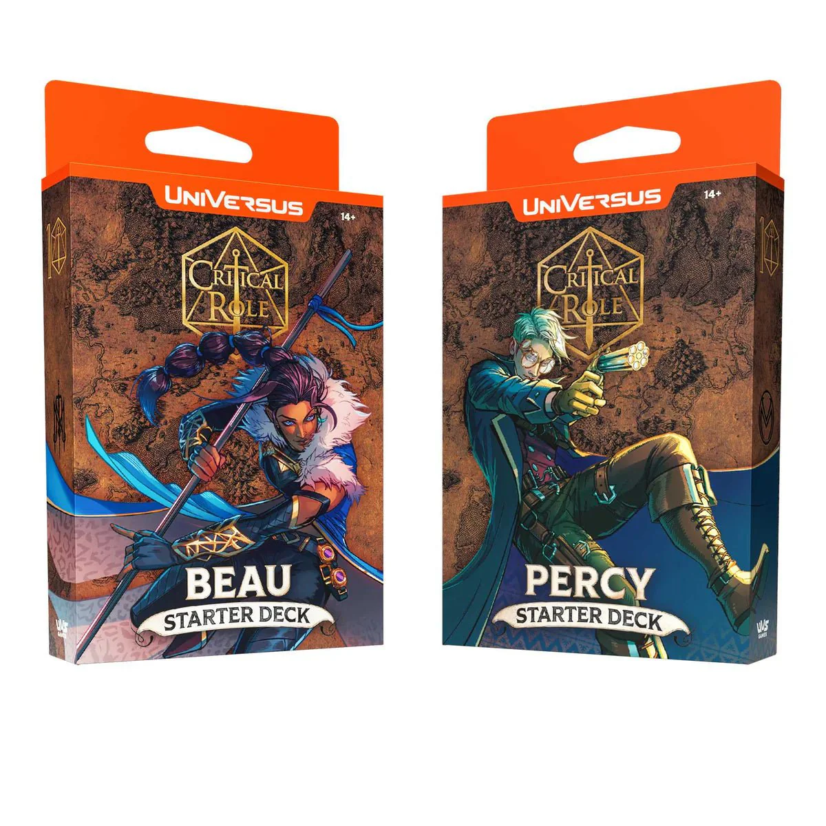 UniVersus: Critical Role Heroes of Exandria Starter Deck Bundle