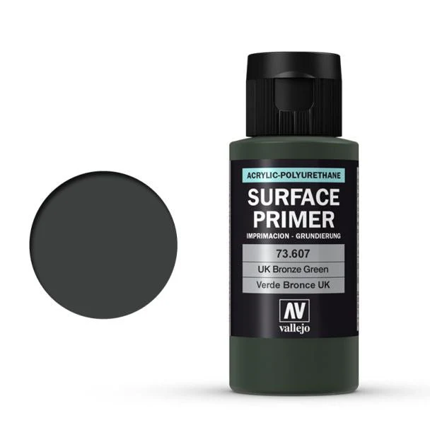 Vallejo Acrylic Polyurethane - Primer UK Bronze Green 60ml