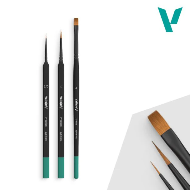 Vallejo AV Precision - Brush Starter Set - Image 2