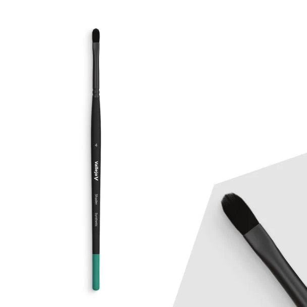 Vallejo AV Shader - Filibert Shader Flat Synthetic Brush No. 4