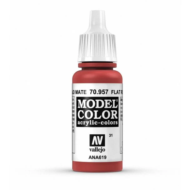 Vallejo Model Color - Flat Red
